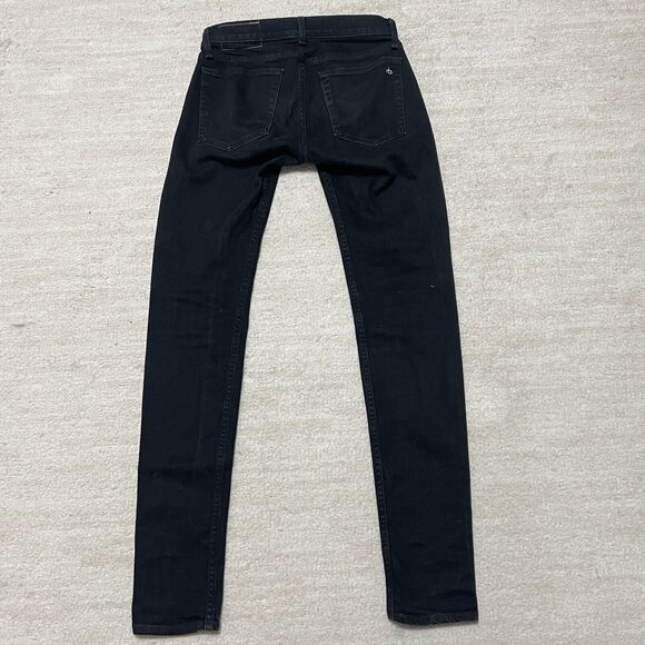 Rag & Bone Men’s Stretch Skinny Jeans Fit 1 Extra Slim Black Size 29x32 - Picture 3 of 10